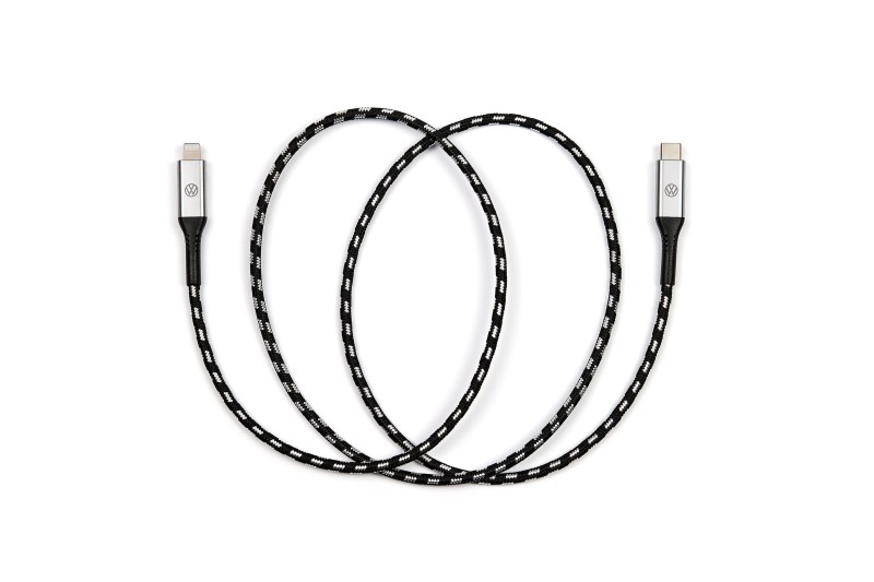 Volkswagen oplaadkabel naar Apple lightning (100CM) Volkswagen oplaadkabel naar Apple lightning (100CM)