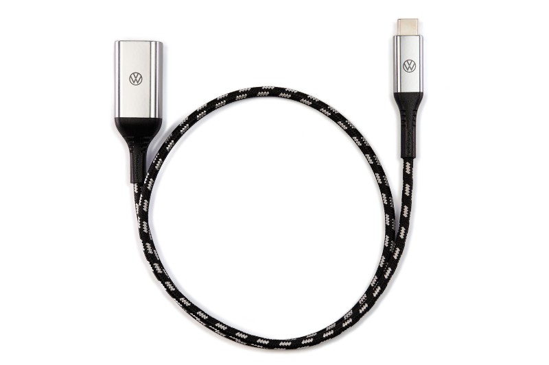 Volkswagen oplaadkabel van USB-C naar USB-A Volkswagen oplaadkabel van USB-C naar USB-A