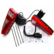 Originele  achterlichtset voor fietsendrager Basis II