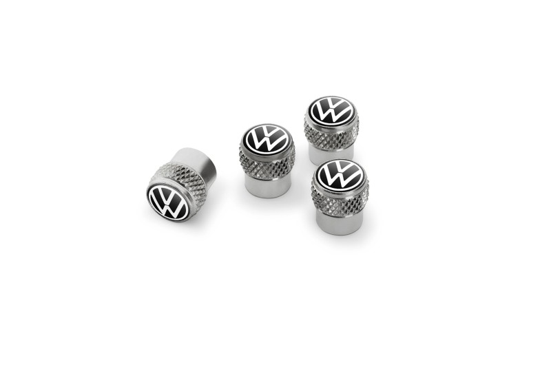Volkswagen metalen ventieldoppen met logo
