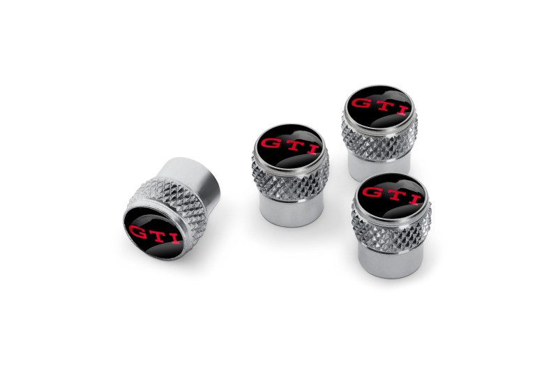Volkswagen GTI ventieldoppen (4 stuks) Volkswagen GTI ventieldoppen (4 stuks)