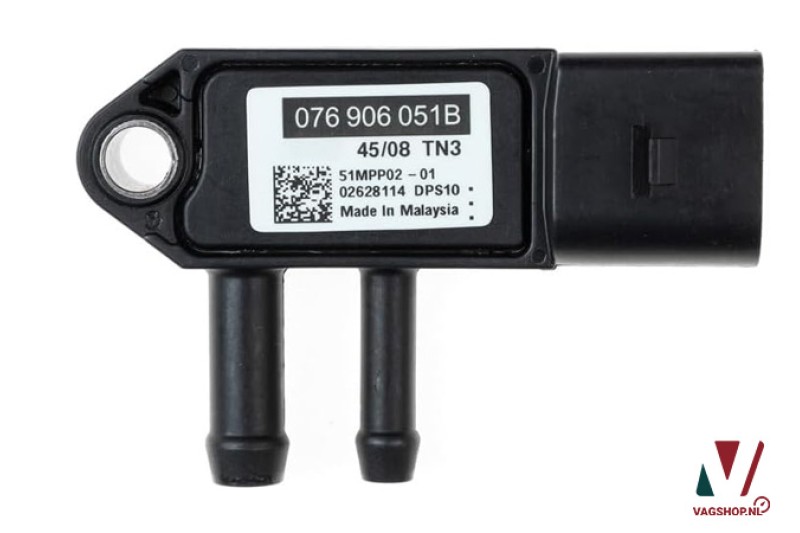Drukverschilsensor voor roetfilter (DPF)