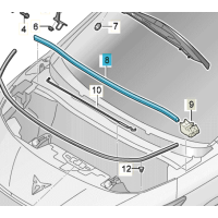 CUPRA Born afdichting voor waterkast CUPRA Born afdichting voor waterkast