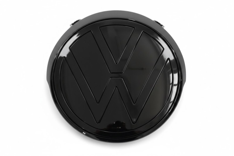 Volkswagen ID.3 voorzijde logo zwart black edition embleem