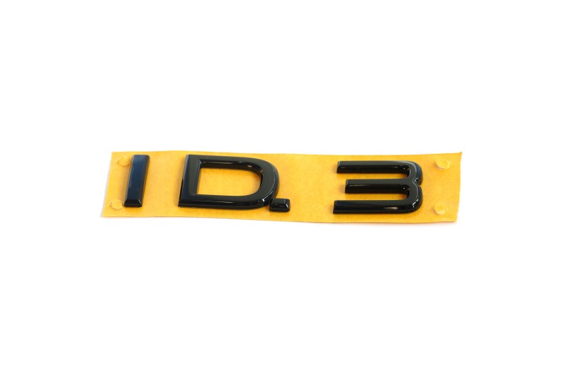 Volkswagen ID.3 embleem achterzijde (black-line)