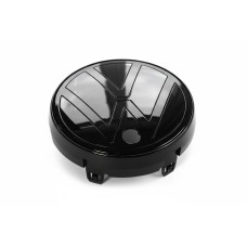 Volkswagen ID.4 voorzijde logo zwart black edition embleem