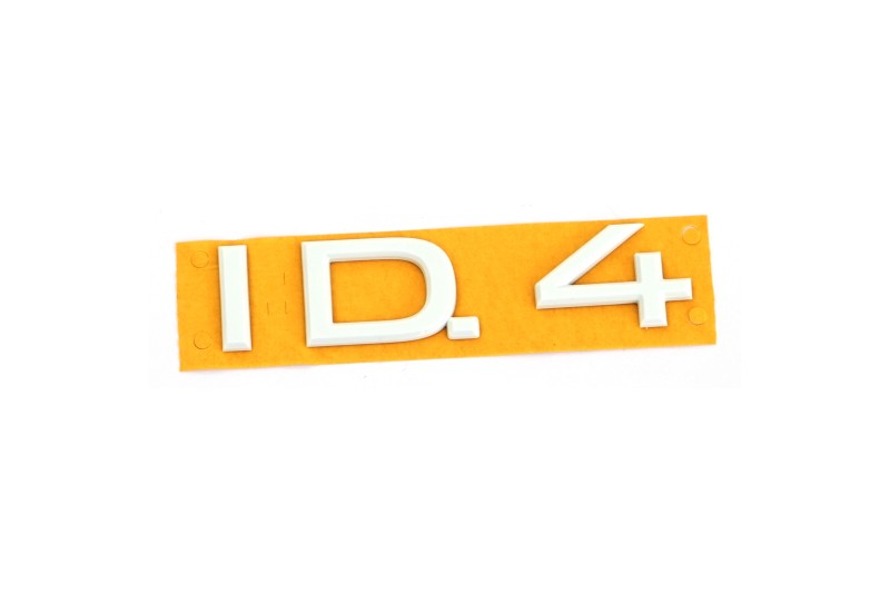 Volkswagen ID.4 embleem achterzijde (white-edition)