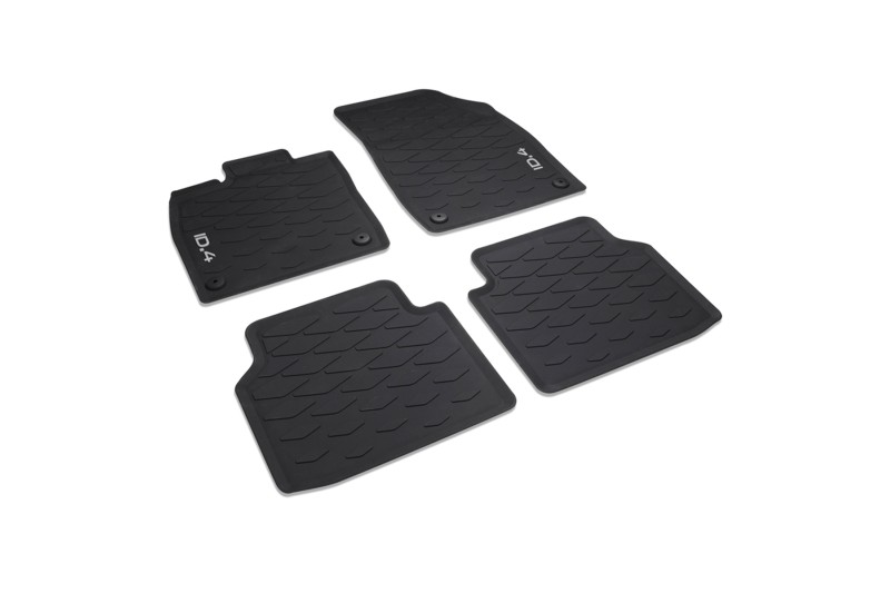 Volkswagen ID.4 rubberen mattenset (voor- en achterzijde)