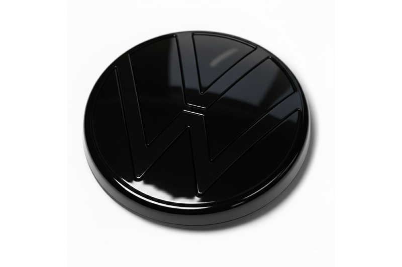 Volkswagen ID.7 logo achterzijde logo zwart black edition embleem