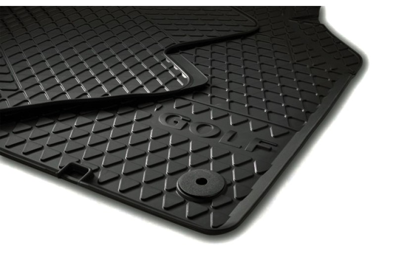 Volkswagen Golf 6 (MK6) rubberen mattenset (voorzijde)