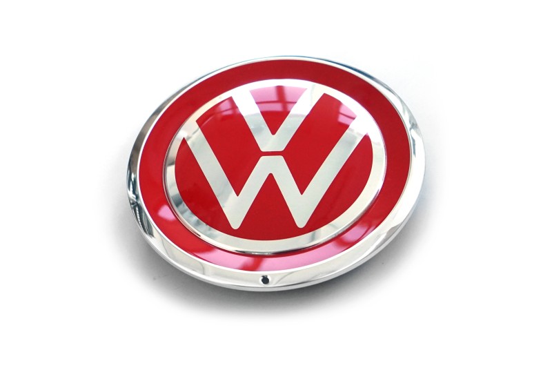 Volkswagen Up! naafkap (rood) voor 15 & 16 inch velgen (per stuk)