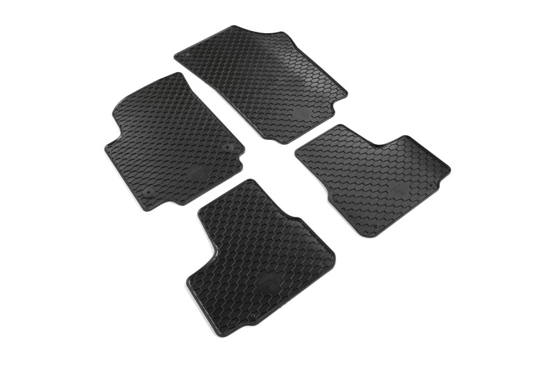 Volkswagen Up! rubberen mattenset (voor- en achterzijde) Volkswagen Up! rubberen mattenset (voor- en achterzijde)