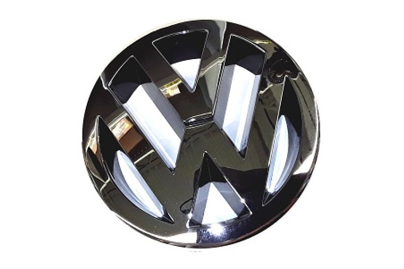 Volkswagen logo zwart voorzijde, 1T0853601AFDY
