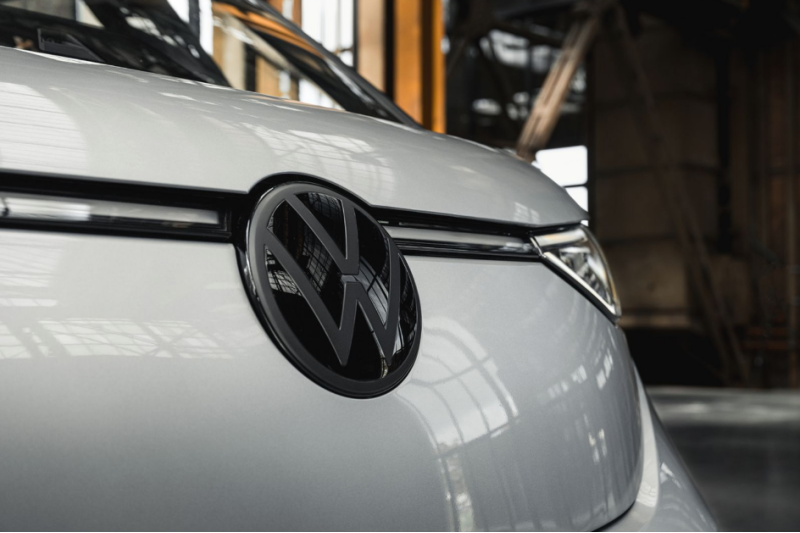 Volkswagen ID. Buzz logo voorzijde zwart