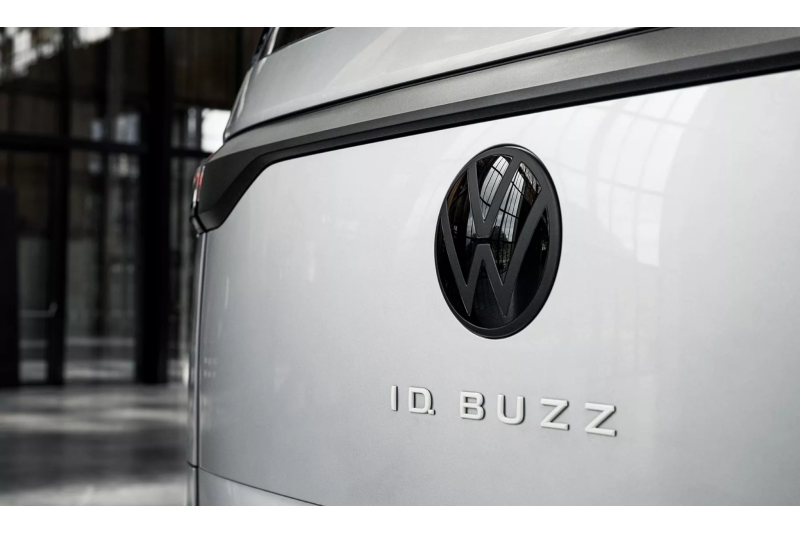 Volkswagen ID. Buzz logo achterzijde zwart