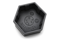 Škoda wielboutkap grijs / zilver (per stuk)
