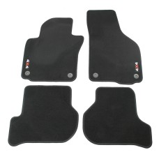 Škoda Octavia (1Z) velours mattenset (voor- en achterzijde)