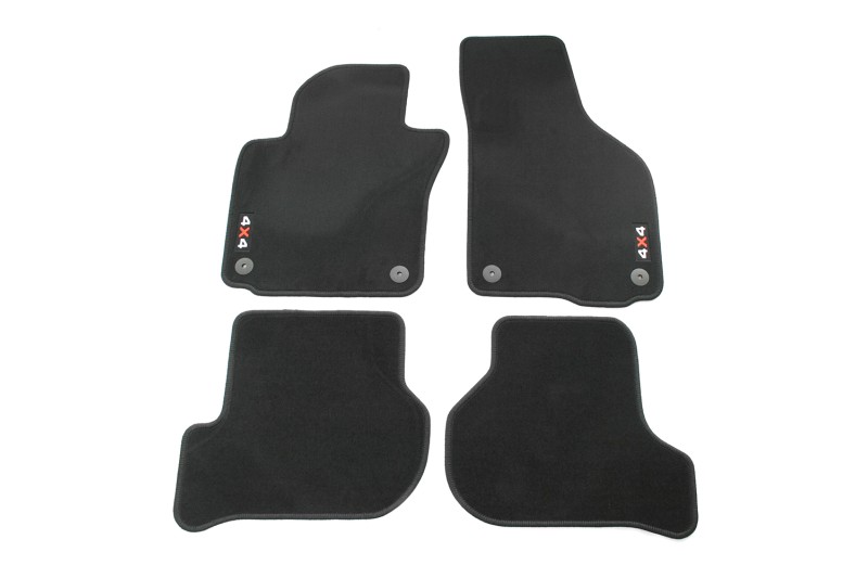 Škoda Octavia (1Z) velours mattenset (voor- en achterzijde)