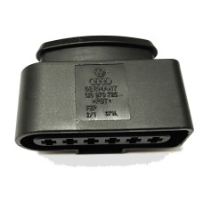 Audi/VW/Seat/Skoda plat contacthuis met contactvergrendeling