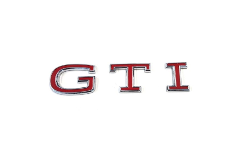 Volkswagen Polo (MK6) 'GTI' embleem achterzijde