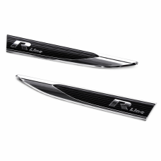 Volkswagen Polo (2G) r-line embleemset voor spatbord