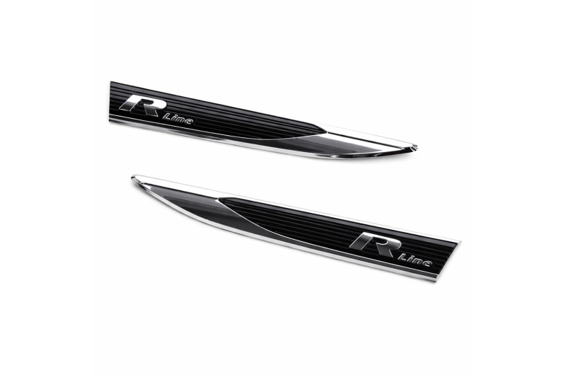 Volkswagen Polo (2G) r-line embleemset voor spatbord