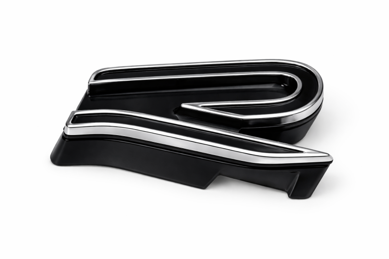 Volkswagen Polo 'R-line' embleem voorzijde Volkswagen Polo 'R-line' embleem voorzijde