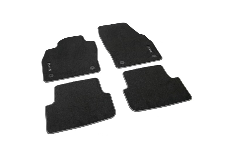 Volkswagen Polo (MK6) mattenset (voor- en achterzijde) Volkswagen Polo (MK6) mattenset (voor- en achterzijde)