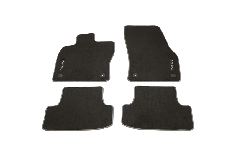 Volkswagen T-Roc (A11/D11) velours mattenset (voor- en achterzijde)