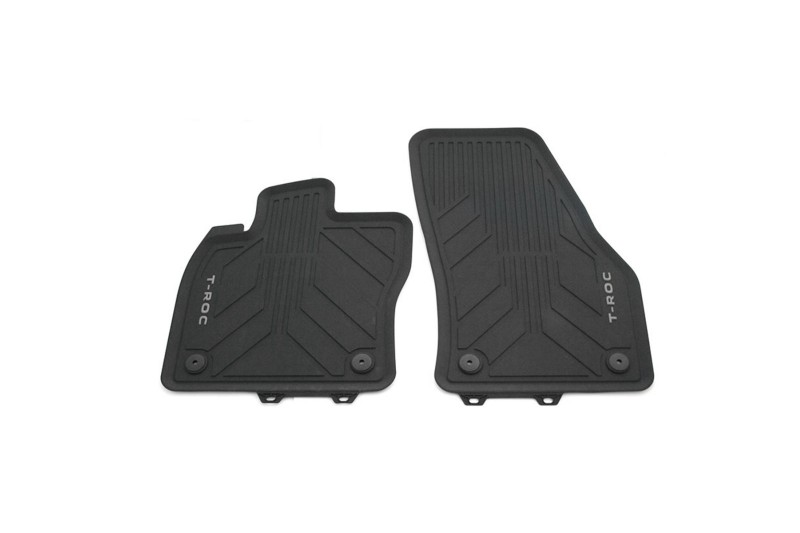 Volkswagen T-Roc (D1) rubberen mattenset (voorzijde) Volkswagen T-Roc (D1) rubberen mattenset (voorzijde)