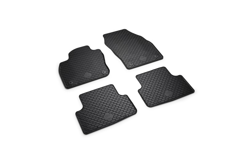 Volkswagen T-Cross rubberen mattenset (voor- en achterzijde) Volkswagen T-Cross rubberen mattenset (voor- en achterzijde)