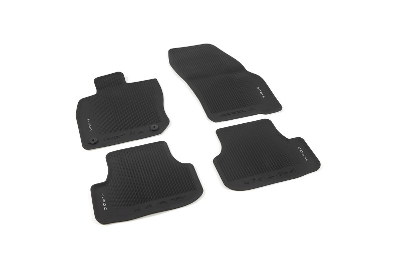 Volkswagen T-Roc (D4) rubberen mattenset (voor- en achterzijde)
