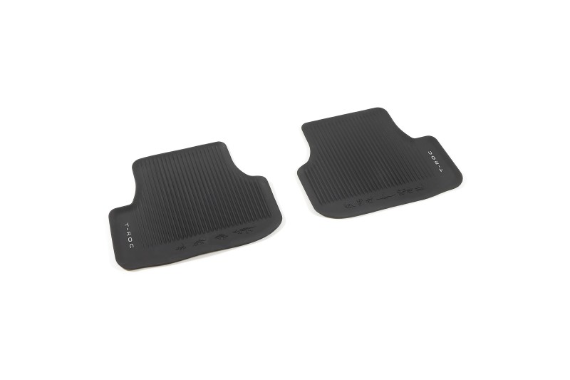 Volkswagen T-Roc (D4) rubberen mattenset (voorzijde)