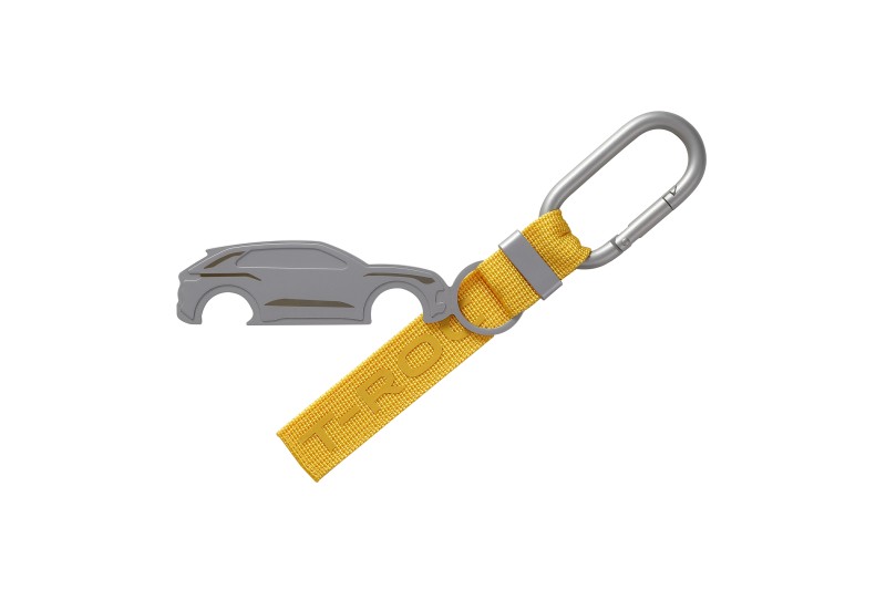 Volkswagen T-Roc sleutelhanger geel