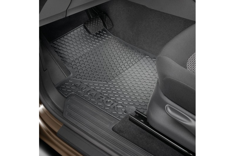 Volkswagen Amarok (2H) rubberen mattenset (voor- en achterzijde) Volkswagen Amarok (2H) rubberen mattenset (voor- en achterzijde)