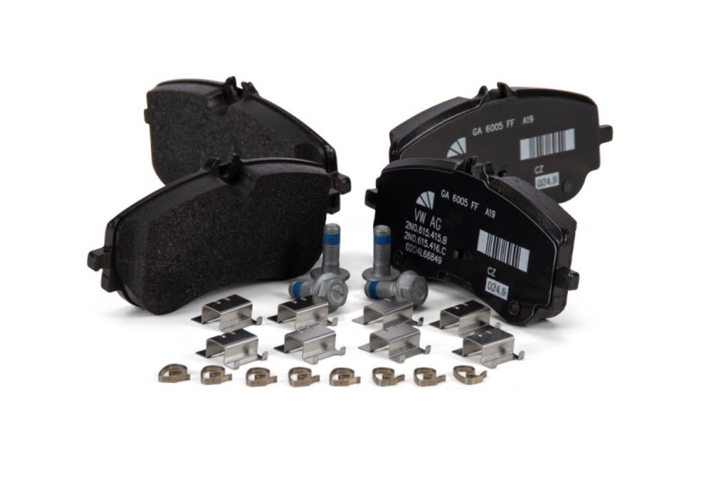 Originele Volkswagen remblokken set - achterzijde