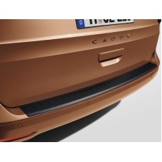 Volkswagen Caddy 5 (SB) zwarte achterbumper beschermlijst