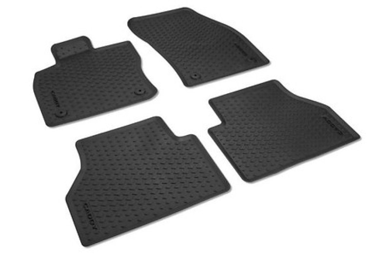 Volkswagen Caddy 5 (SB) rubberen mattenset – voor- en achterzijde