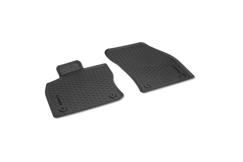 Volkswagen Caddy (SB) rubberen mattenset (voor- en achterzijde)