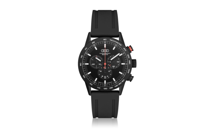 Audi sport chronograaf zwart