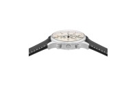 Audi chronograaf (zilver/beige) horloge