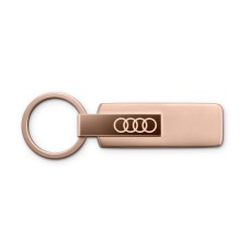 Audi sleutelhanger RVS rosé