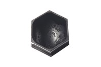 Wielboutkap - satijnzwart (per stuk)