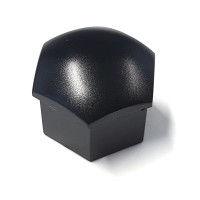 Wielboutkap - satijnzwart (per stuk)