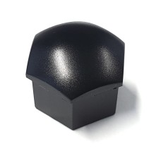 Wielboutkap - satijnzwart (per stuk)