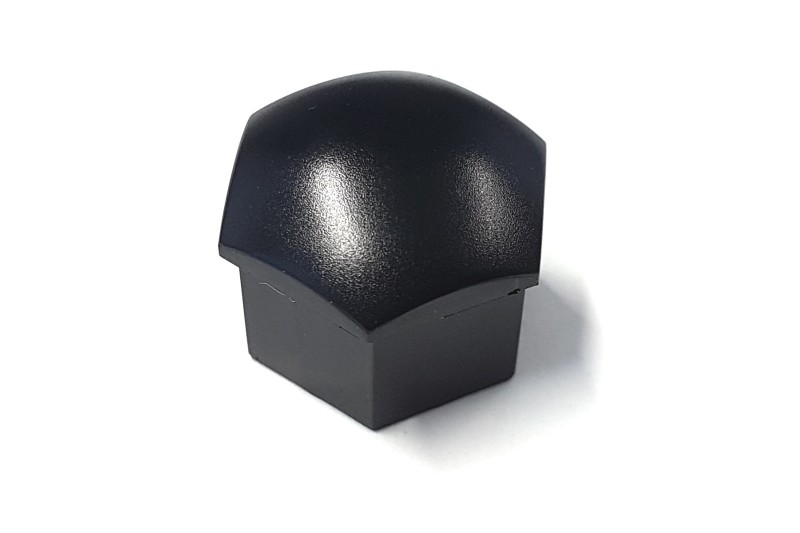 Wielboutkap - satijnzwart (per stuk)