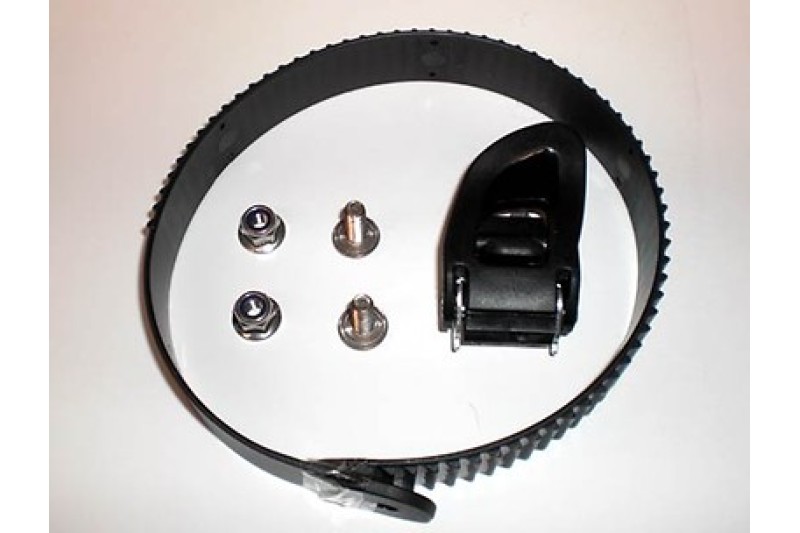 Originele Volkswagen spanband fietsendrager met ratel