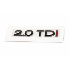 2.0 TDI embleem achterkant
