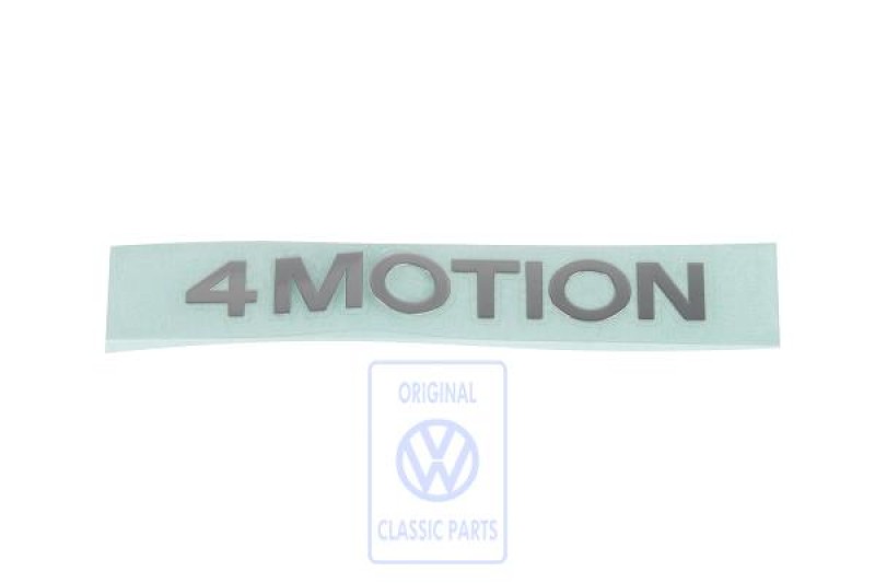 Volkswagen Passat 4 motion embleem - chroom
