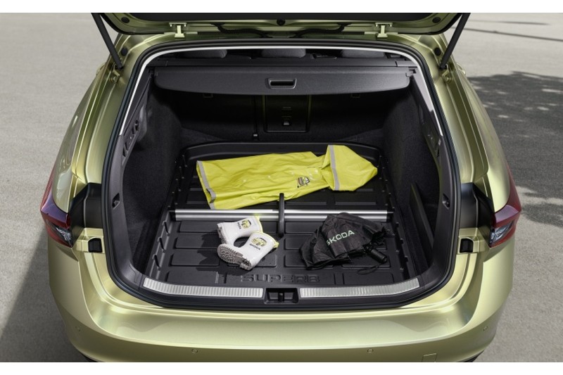 Skoda Superb IV combi (3P) kofferbakschaal basisvloer